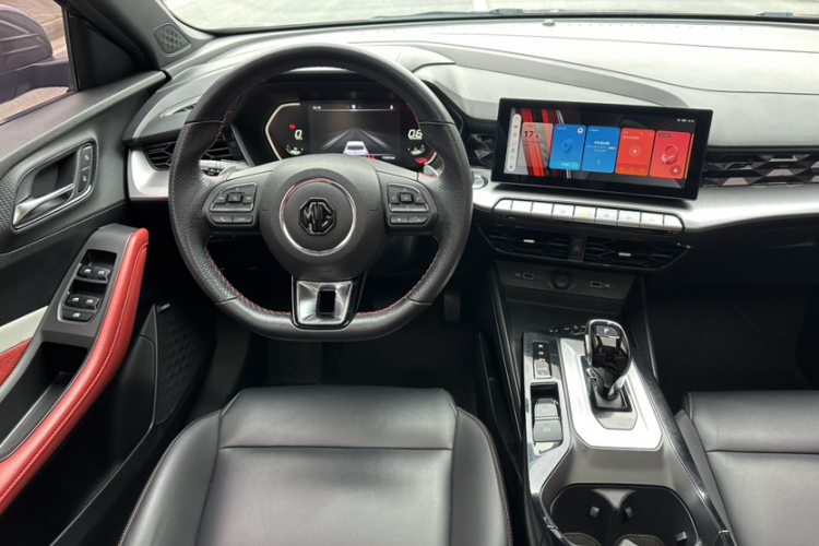 名爵 MG5 2021款 300TGI DCT青奢旗舰版中控内饰7005