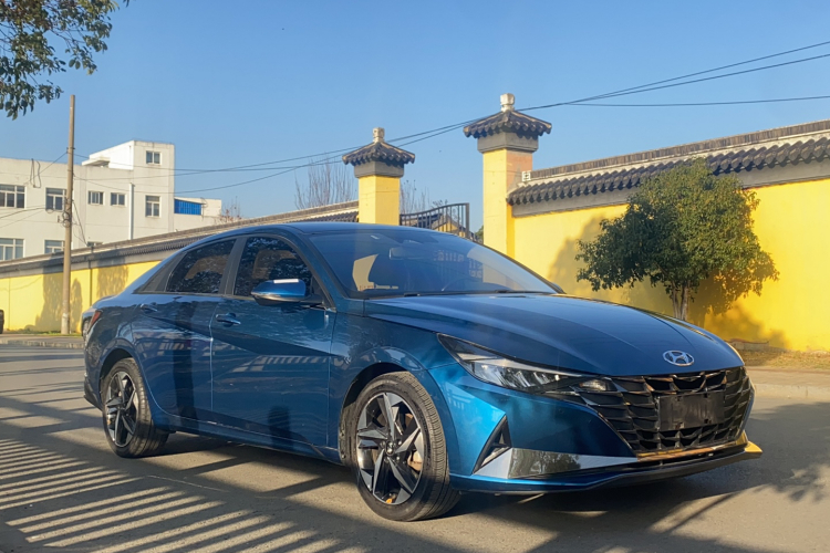 现代 伊兰特 2021款 1.5L CVT LUX尊贵版车身外观6002