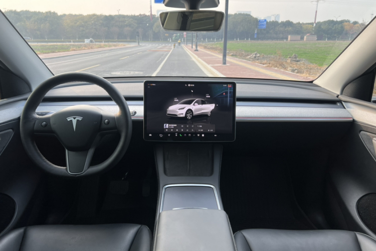 特斯拉 Model Y 2022款 后轮驱动版中控内饰7003