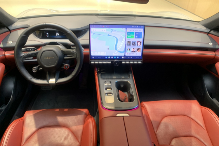 小米汽车 小米SU7 2024款 后驱标准创始版中控内饰7003