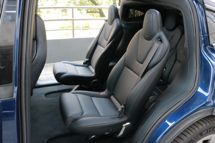 特斯拉 2017款 Model X 100D 长续航版中控内饰7005