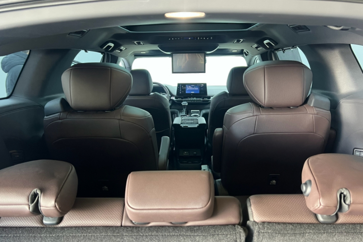 丰田 赛那SIENNA 2023款 2.5L混动 铂金版中控内饰7007