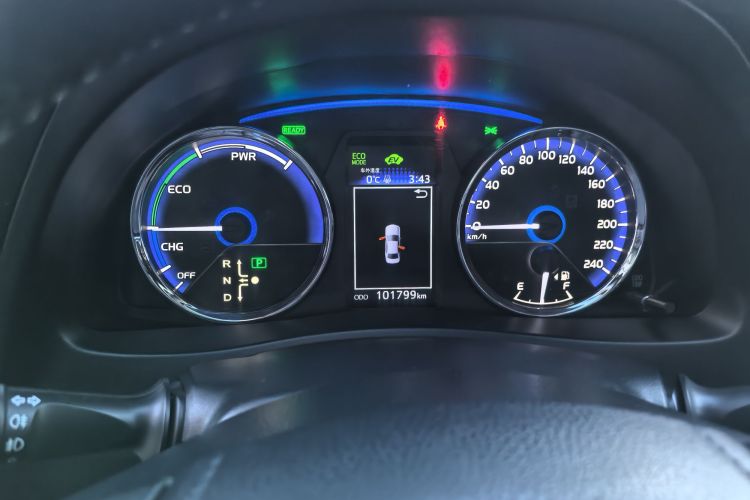 丰田 雷凌双擎E+ 2019款 1.8PH V E-CVT豪华版中控内饰15