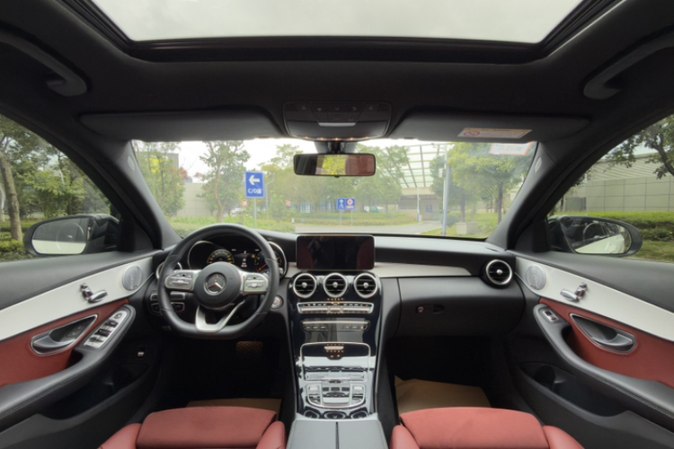 奔驰C级 2021款 C 260 星耀臻藏版中控内饰7005