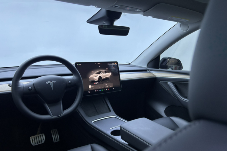 特斯拉 Model Y 2021款 Performance高性能全轮驱动版中控内饰7004