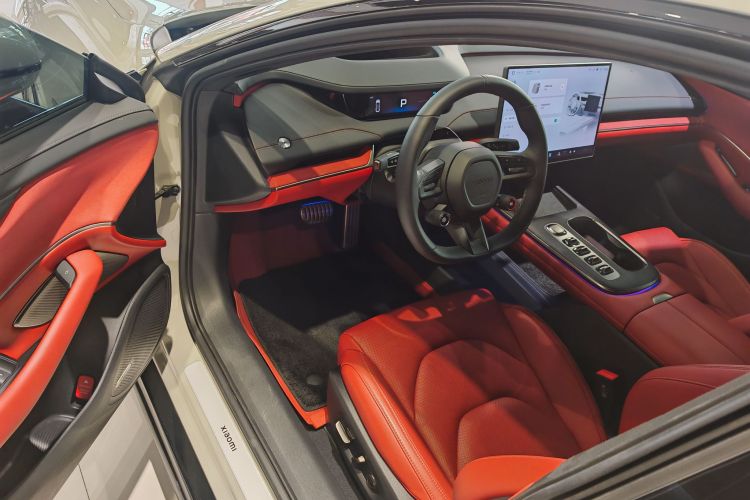 小米汽车 小米SU7 2024款 四驱超长续航高阶智驾Max版中控内饰7002