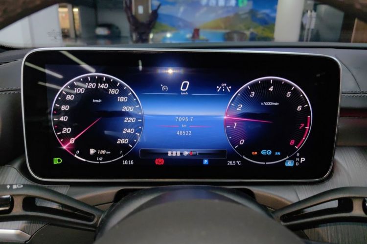 奔驰C级 2022款 C 200 L 运动版中控内饰15