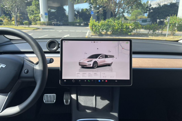特斯拉 Model 3 2022款 后轮驱动版中控内饰7006