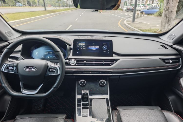 奇瑞 瑞虎5x 2020款 高能版 1.5T CVT高能3号中控内饰7004