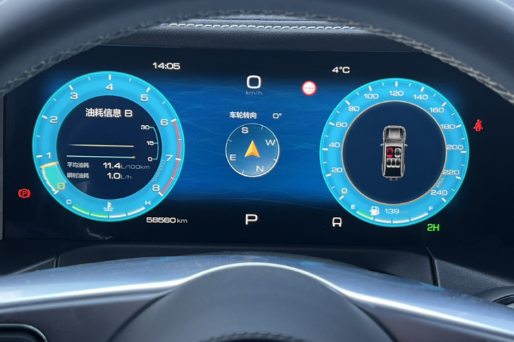 坦克300 2023款 2.0T 铁骑02中控内饰15