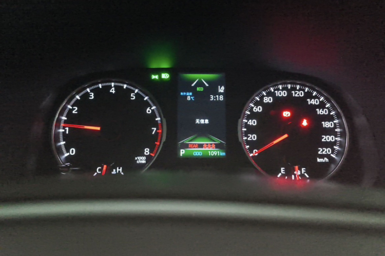 丰田 RAV4荣放 2024款 2.0L CVT两驱都市版中控内饰15