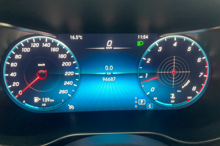 奔驰GLC 2021款 GLC 260 L 4MATIC 动感型中控内饰15