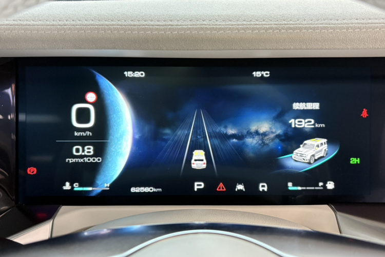 超境汽车 共创坦克300 2021款 2.0T 赛博坦克中控内饰15