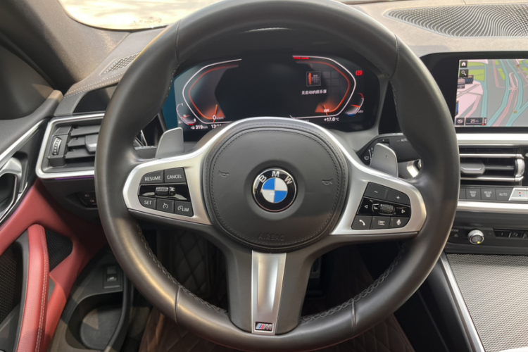 宝马4系 2022款 425i M运动曜夜套装中控内饰7001