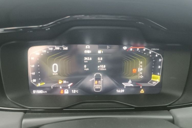 领克03 2021款 2.0TD 自动劲Plus中控内饰15