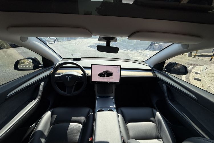 特斯拉 Model Y 2022款 改款 长续航全轮驱动版中控内饰7004