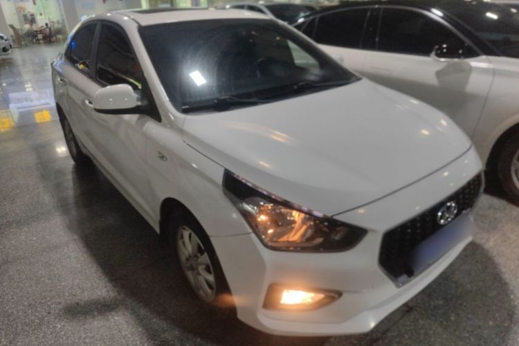 现代 瑞纳 2017款 1.4L 自动跃享版 国V车身外观6002