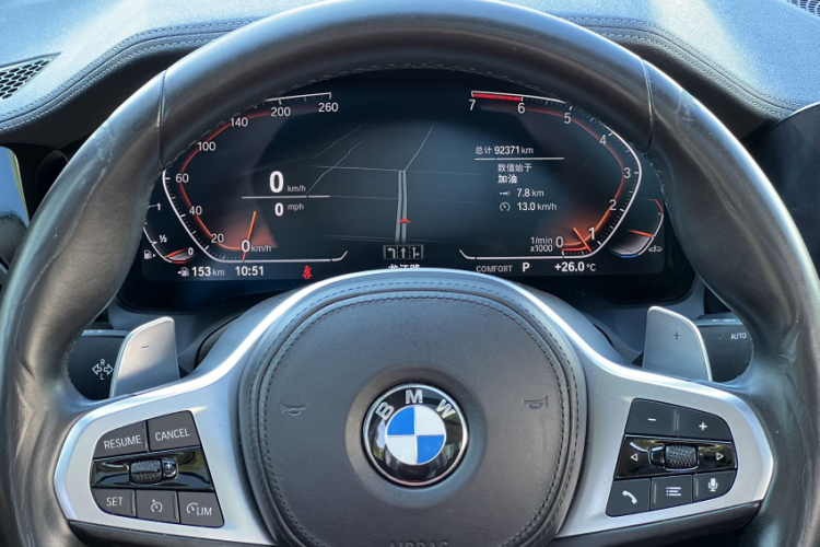 宝马3系 2021款 改款 325Li M运动曜夜套装中控内饰15