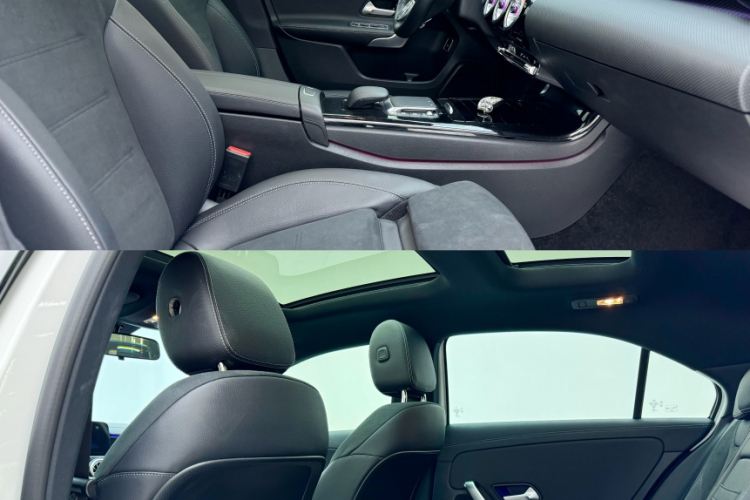 奔驰A级 2022款 改款三 A 200 L 运动轿车时尚型中控内饰7003