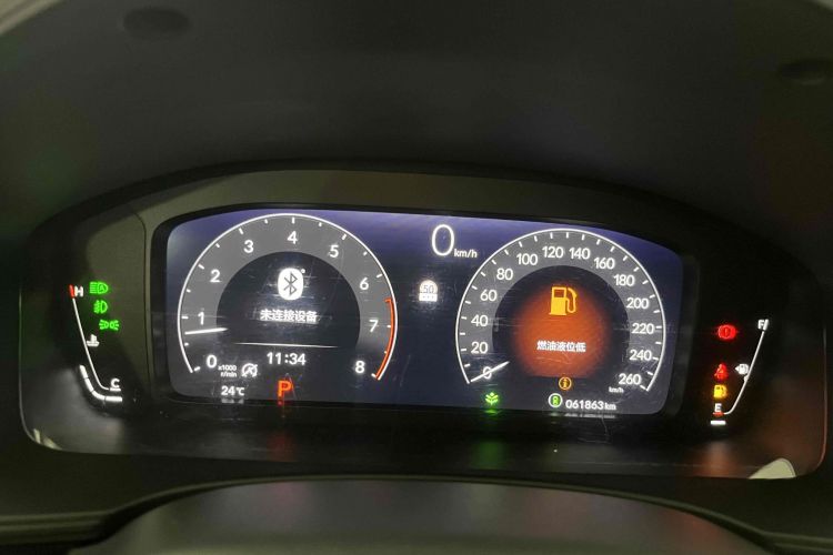 本田 思域 2022款 240TURBO CVT劲动版中控内饰15