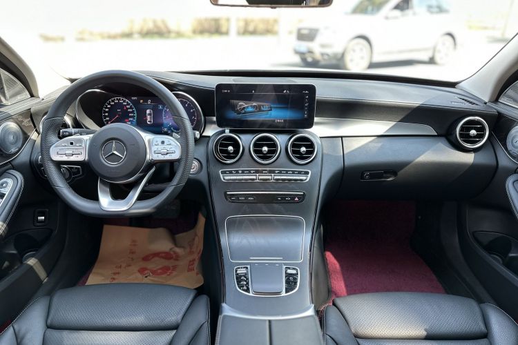 奔驰C级 2020款 C 200 L 时尚型运动版中控内饰7001