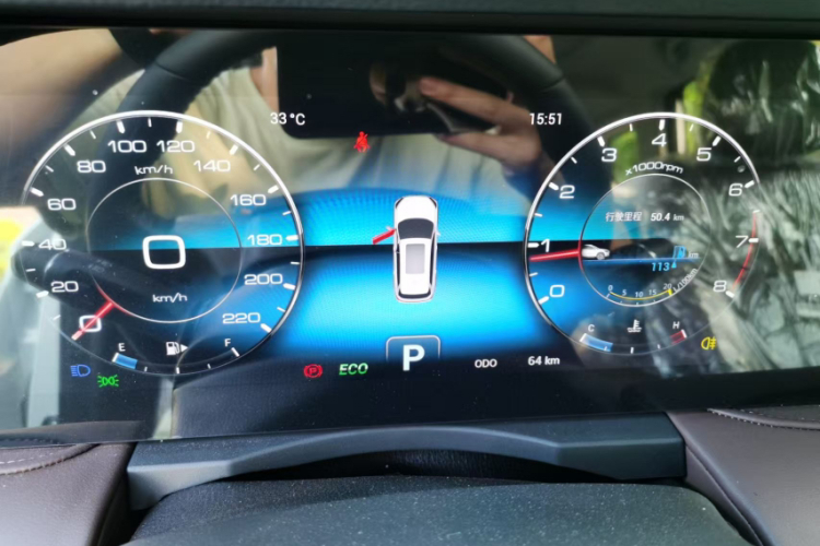 捷途X90 2024款 1.6T DCT 麒麟版 7座中控内饰15