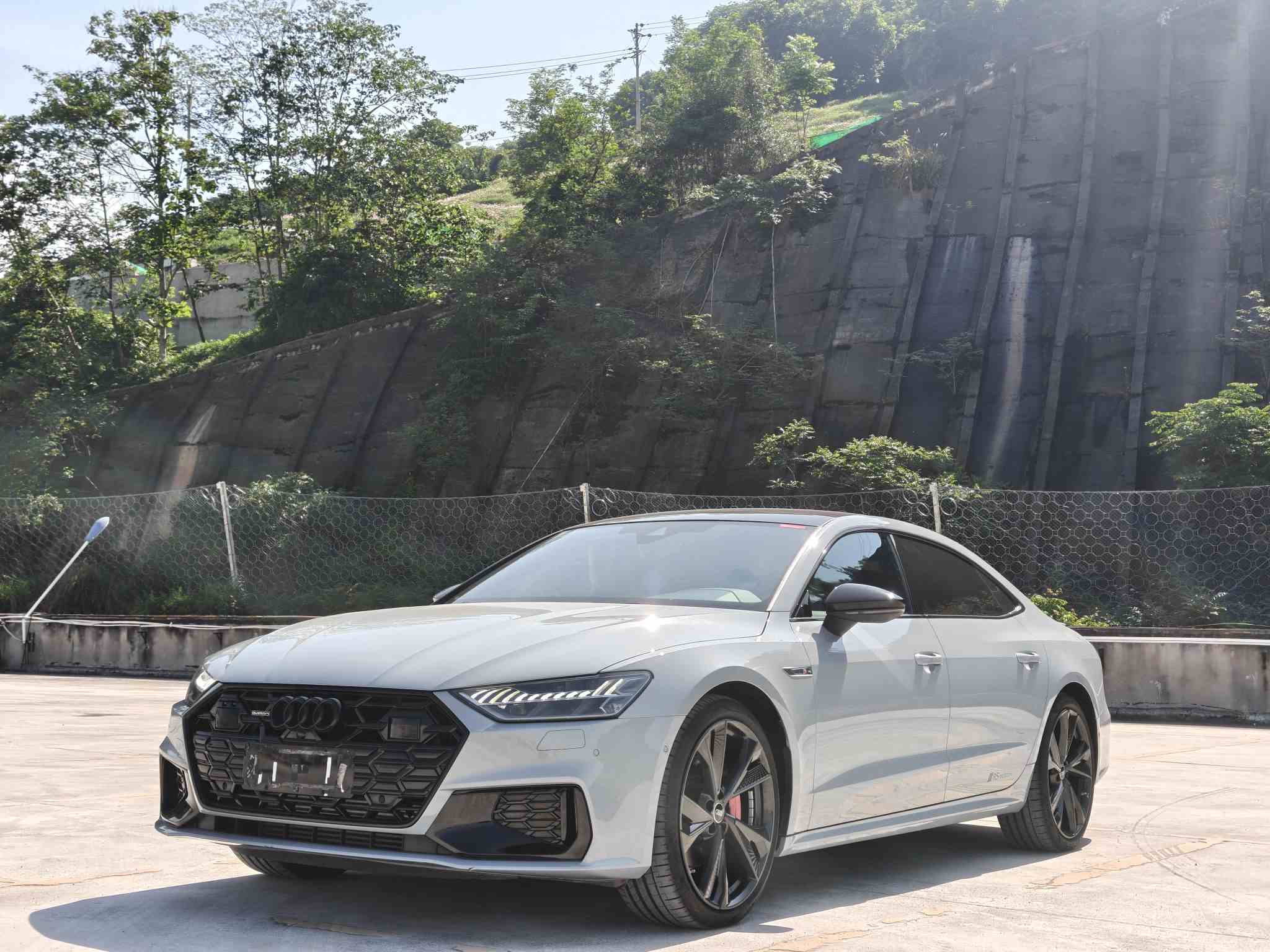 奥迪A7L 2024款 45 TFSI quattro RS 套件竞速版(1)