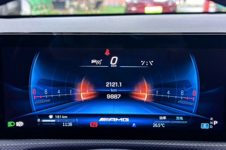 奔驰A级AMG 2024款 改款 AMG A 35 L 4MATIC中控内饰15