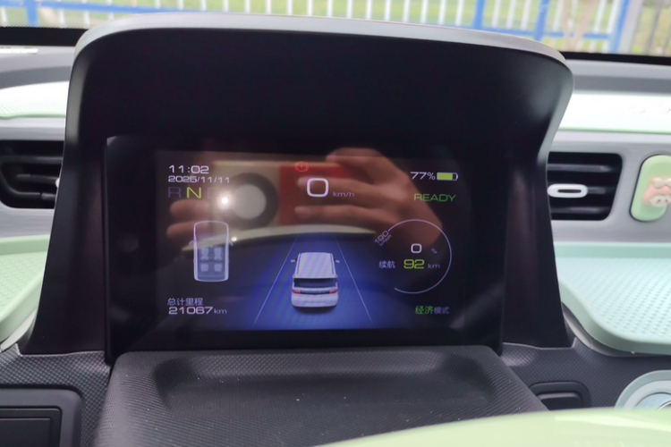 五菱汽车 宏光MINIEV 2022款 自在款 磷酸铁锂中控内饰15