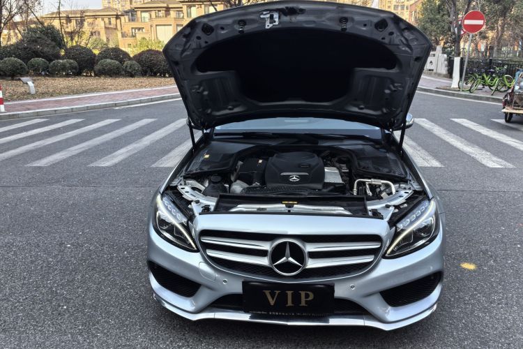 奔驰C级 2015款 改款 C 200 L 运动型中控内饰7010