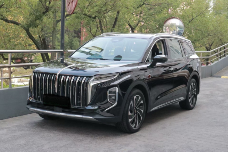 红旗HS7 PHEV 2024款 2.0T PHEV 四驱旗畅版 6座车身外观1