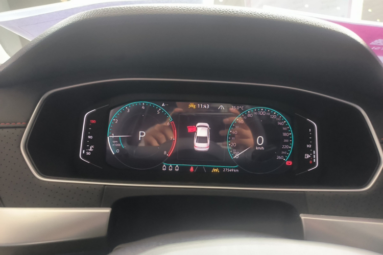 大众 朗逸 2024款 300TSI DSG星空领先版中控内饰15