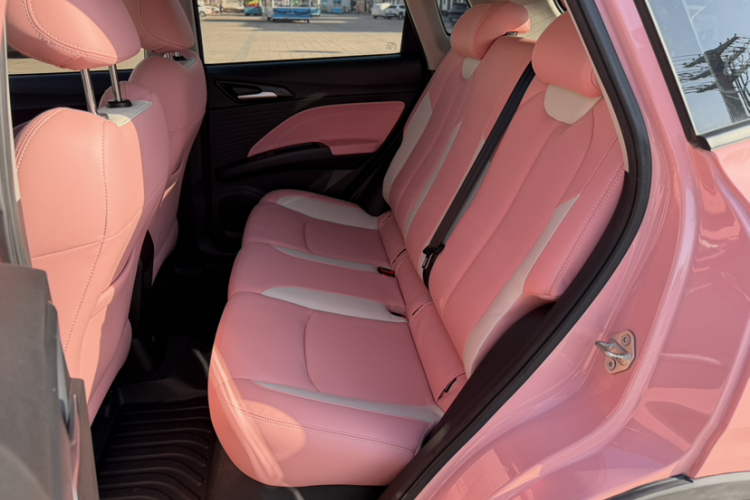 哪吒汽车 哪吒V 2022款 潮 400 Lite 粉色定制款中控内饰7002