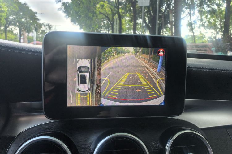 奔驰C级 2016款 C 200 L 运动型中控内饰7013