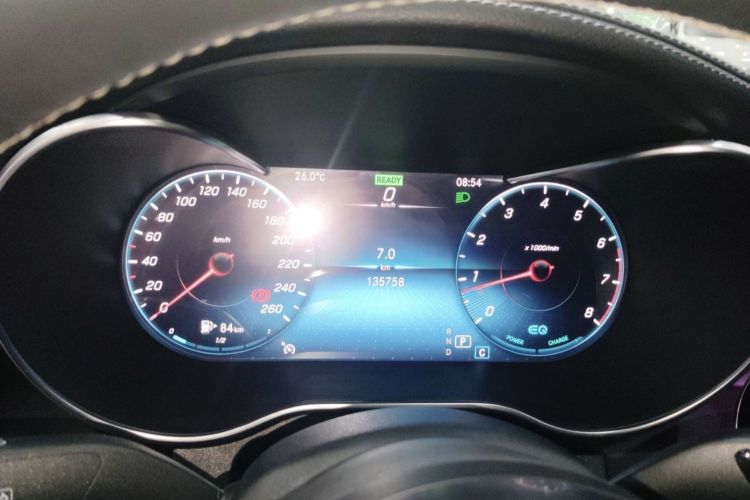 奔驰C级 2020款 改款 C 260 L 运动版中控内饰15