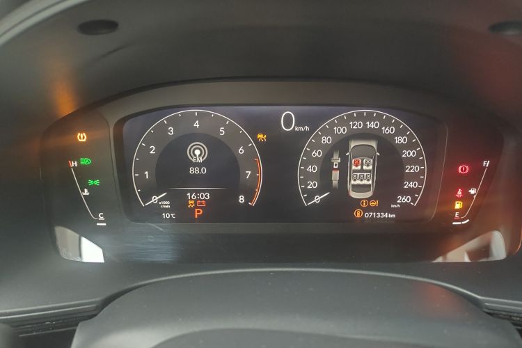 本田 思域 2022款 240TURBO CVT劲动版中控内饰15