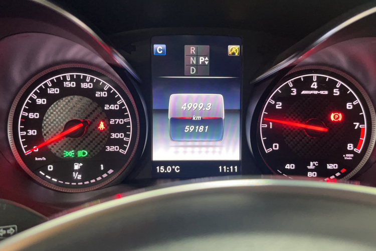 奔驰C级AMG 2017款 AMG C 63中控内饰15