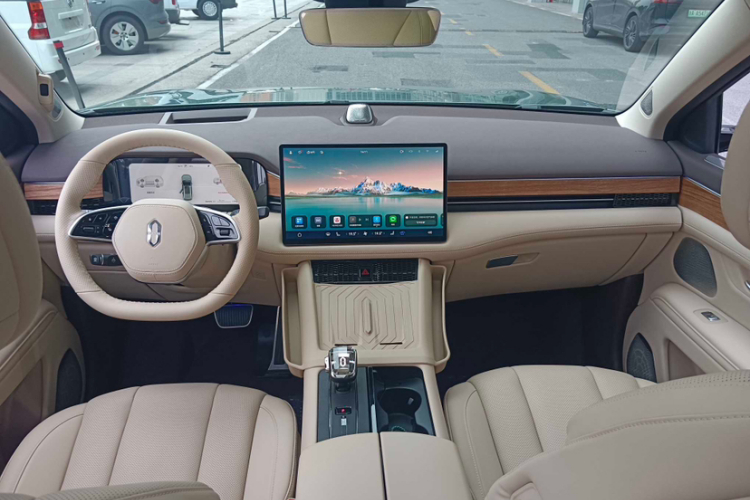 鸿蒙智行 问界M7 2024款 1.5T 智驾四驱Max版 5座中控内饰7002