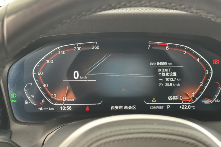 宝马3系 2021款 改款 320Li M运动套装中控内饰15