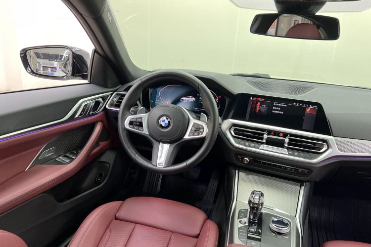 宝马4系 2022款 425i Gran Coupe M运动曜夜套装中控内饰7005