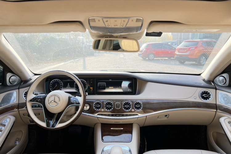 奔驰S级 2014款 S 400 L HYBRID中控内饰7004