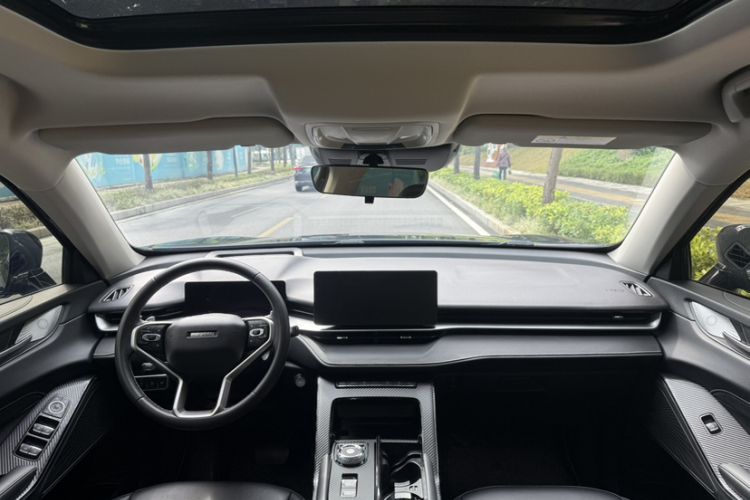 哈弗H6 2021款 第三代 1.5T 自动两驱Max中控内饰7002
