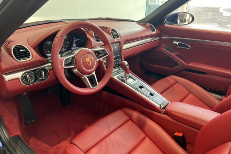 保时捷718 2020款 Boxster 2.0T中控内饰7005