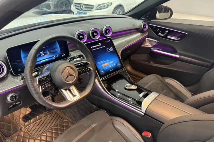 奔驰C级AMG 2024款 AMG C 43 4MATIC中控内饰7002