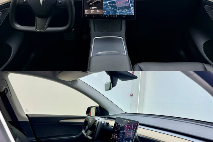 特斯拉 Model Y 2021款 标准续航后驱版中控内饰7003