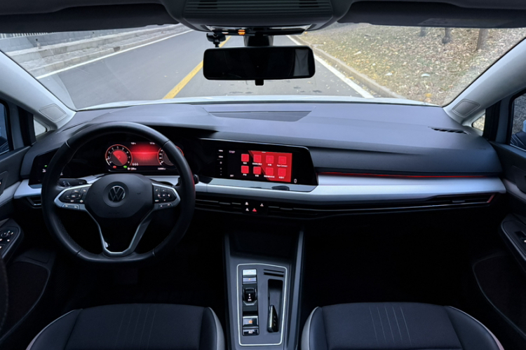 大众 高尔夫 2021款 280TSI DSG 30周年纪念版中控内饰7001