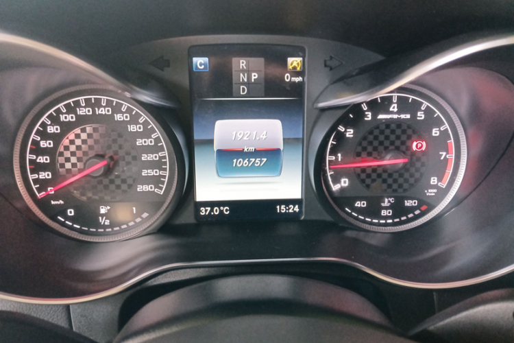 奔驰GLC轿跑 AMG 2017款 AMG GLC 43 4MATIC 轿跑SUV中控内饰15