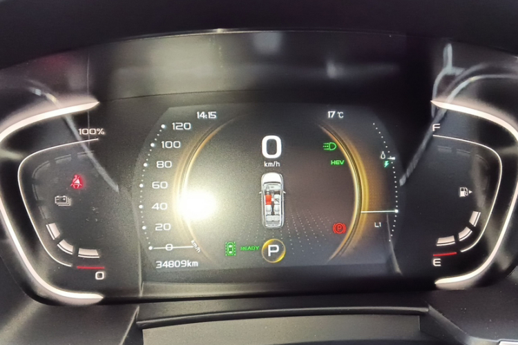 吉利汽车 嘉际新能源 2022款 1.5TD PHEV 白金尊贵型中控内饰15