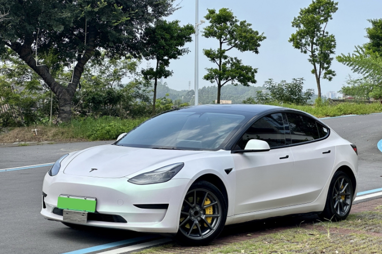 特斯拉 Model 3 2021款 标准续航后驱升级版 3D6车身外观1