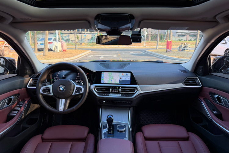 宝马3系 2021款 改款 325Li M运动曜夜套装中控内饰7002